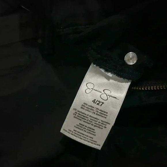 Women’s Jessica Simpson Black Super Skinny Jeans Size 4 27 Inch Waist - Picture 3 of 3